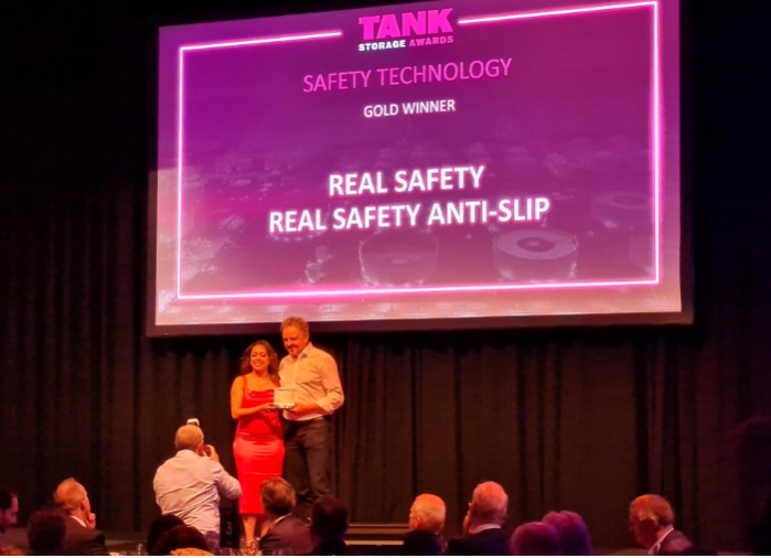 Real Safety vinder pris ved Tank Storage Awards
