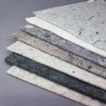 Filt av återvunnen textilfiber