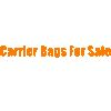 CARRIER BAGS FOR SALE