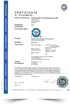 GAT receives UL/CSA certification