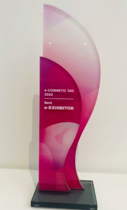GBC wins the e-Exhibitor award for e-Cosmetic 360