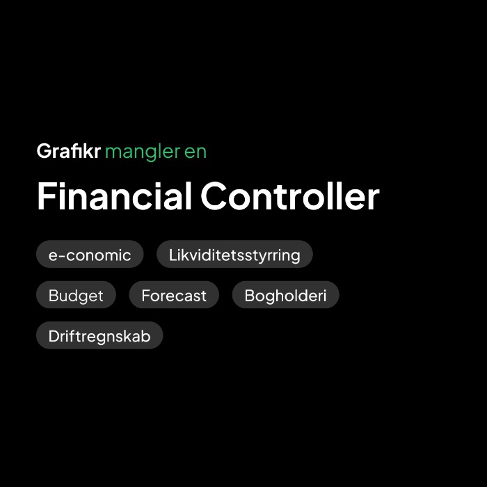 Financial Controller søges til Grafikr A/S