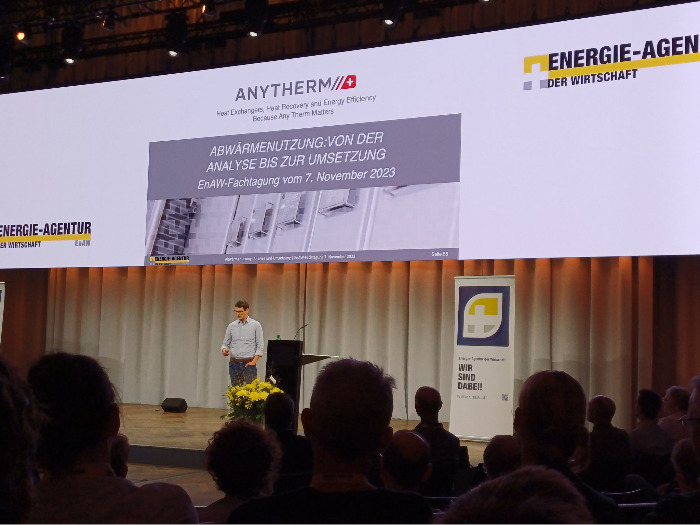 Anytherm präsentiert am Symposium 2023 der Energieagentur 