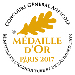Médaille d’Or au Concours Général Agricole 2017 