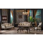 Träram lyxiga kungliga möbler soffa set Turkisk stil Eleganc