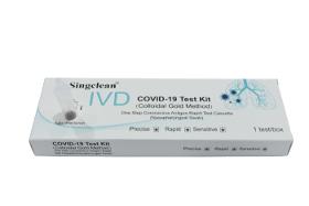 COVID-19 Test Kit CE-godkänd (Nasofaryngeal pinne)